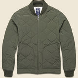 Otis Quilted Jacket - Dark Olive - Grayers - STAG Provisions - Outerwear - Coat / Jacket