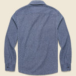 Forsythe Melange Overshirt - Midnight Blue - Grayers - STAG Provisions - Tops - L/S Woven - Overshirt