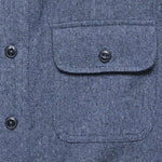 Forsythe Melange Overshirt - Midnight Blue - Grayers - STAG Provisions - Tops - L/S Woven - Overshirt