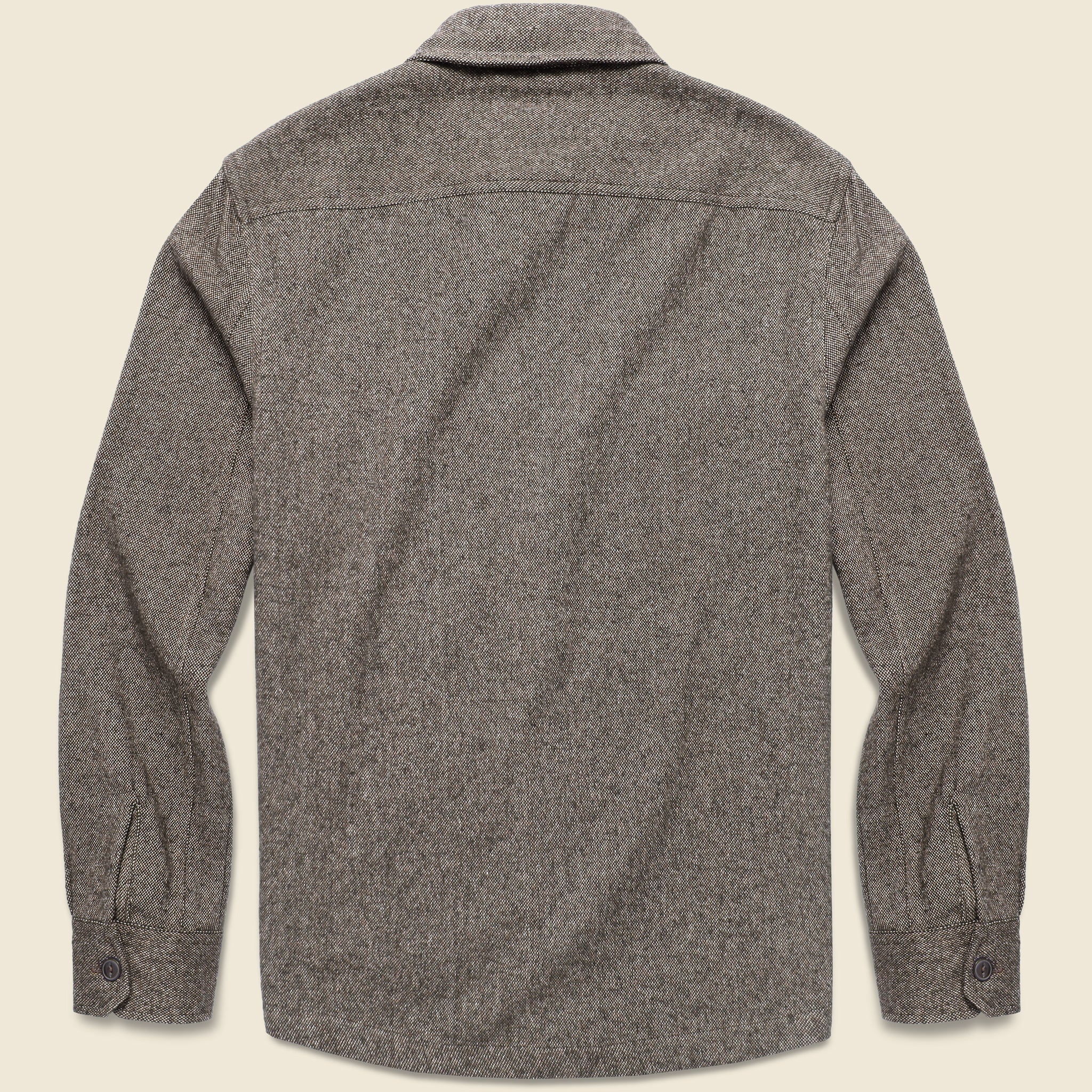 Forsythe Melange Overshirt - Chestnut - Grayers - STAG Provisions - Tops - L/S Woven - Overshirt