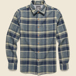 Marvel Jaspe Flannel - Olive Green - Grayers - STAG Provisions - Tops - L/S Woven - Plaid