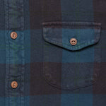 Boseman Heritage Flannel Shirt - Burgundy Slate - Grayers - STAG Provisions - Tops - L/S Woven - Plaid