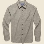 Buford Herringbone Flannel Shirt - Harrison Olive Jaspe - Grayers - STAG Provisions - Tops - L/S Woven - Solid