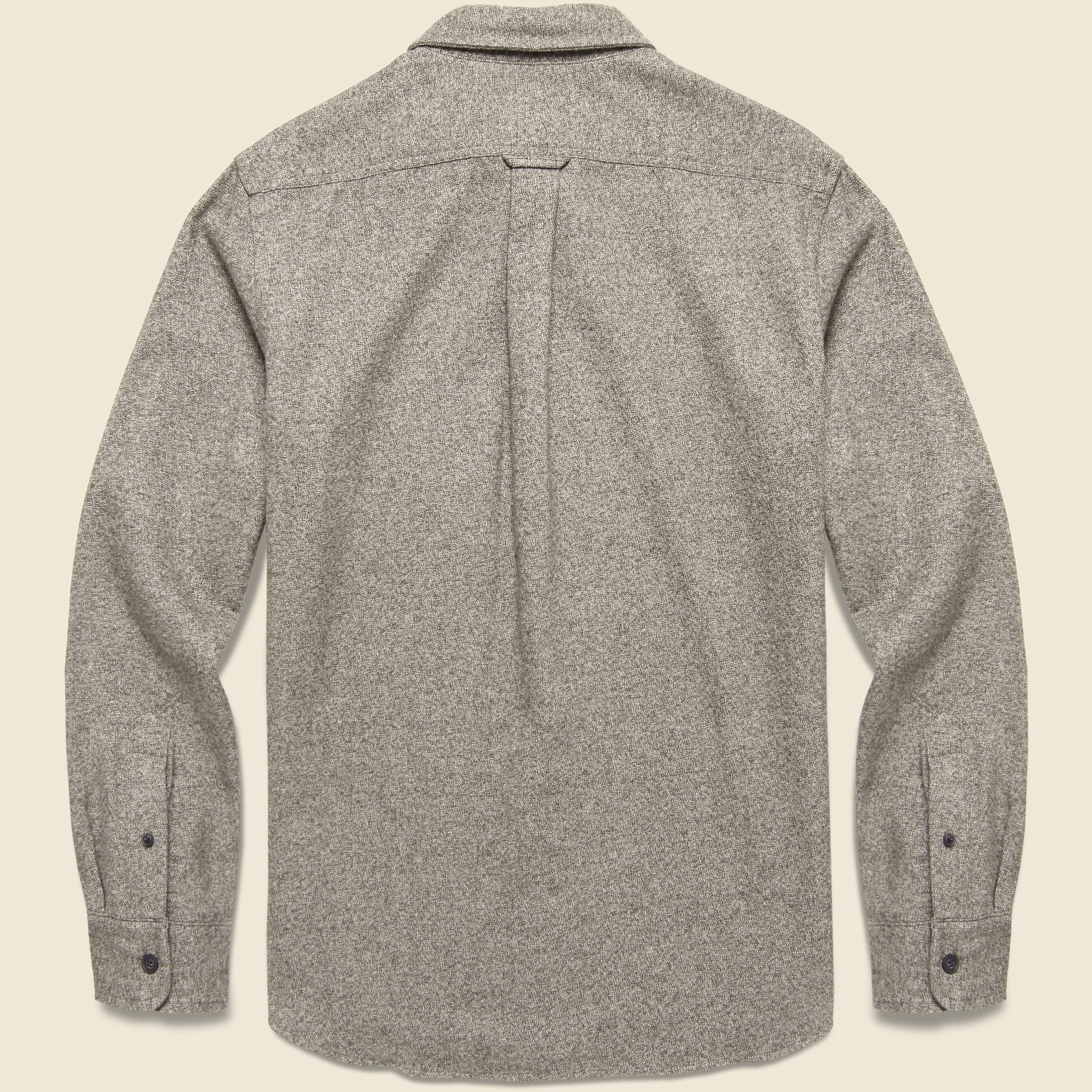 Buford Herringbone Flannel Shirt - Harrison Olive Jaspe - Grayers - STAG Provisions - Tops - L/S Woven - Solid