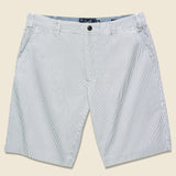 Maidstone Ticking Stripe Short - Navy/White - Grayers - STAG Provisions - Shorts - Striped