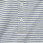 Malaga Cove Stripe Polo - Antique White - Grayers - STAG Provisions - Tops - S/S Knit