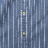Larkin Slub Shirt - Blue Cream Stripe - Grayers - STAG Provisions - Tops - S/S Woven - Stripe