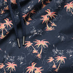 Burning Palm Swim Trunk - Carbon Spice Coral - Grayers - STAG Provisions - Shorts - Swim