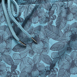 Leaf On Blue Swim Trunk - Navy Storm - Grayers - STAG Provisions - Shorts - Swim
