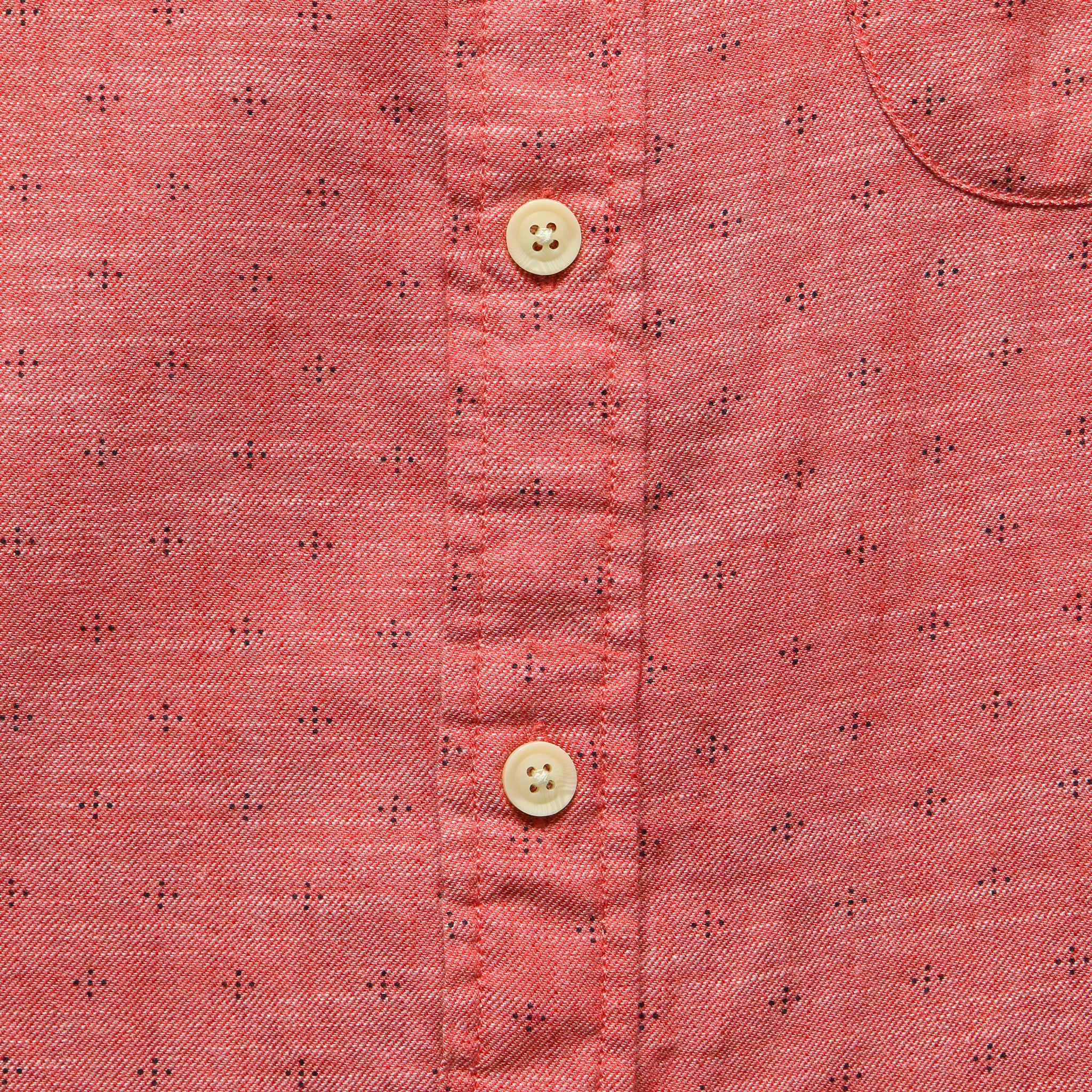 Pearson Summer Slub Twill Shirt - Red - Grayers - STAG Provisions - Tops - S/S Woven - Other Pattern