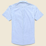 Prescott Summer Slub Twill Shirt - Blue - Grayers - STAG Provisions - Tops - S/S Woven - Other Pattern