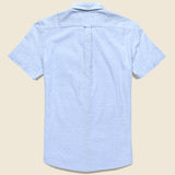Prescott Summer Slub Twill Shirt - Blue - Grayers - STAG Provisions - Tops - S/S Woven - Other Pattern