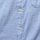 Prescott Summer Slub Twill Shirt - Blue - Grayers - STAG Provisions - Tops - S/S Woven - Other Pattern