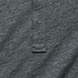Hartford Nep Jersey Polo - Charcoal - Grayers - STAG Provisions - Tops - S/S Knit
