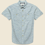Drayton Shirt - Aegean Blue - Grayers - STAG Provisions - Tops - S/S Woven - Floral