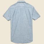 Ahab Open Dot Chambray - Blue/Navy - Grayers - STAG Provisions - Tops - S/S Woven - Other Pattern