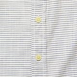 Fairfield Horiztonal Micro Stripe Shirt - Blue Cream - Grayers - STAG Provisions - Tops - S/S Woven - Stripe