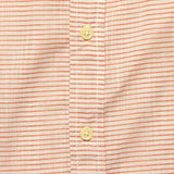 Fairfield Horiztonal Micro Stripe Shirt - Red Cream - Grayers - STAG Provisions - Tops - S/S Woven - Stripe