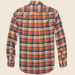 Plaid Flannel - Burnt Orange - Gitman Vintage - STAG Provisions - Tops - L/S Woven - Plaid