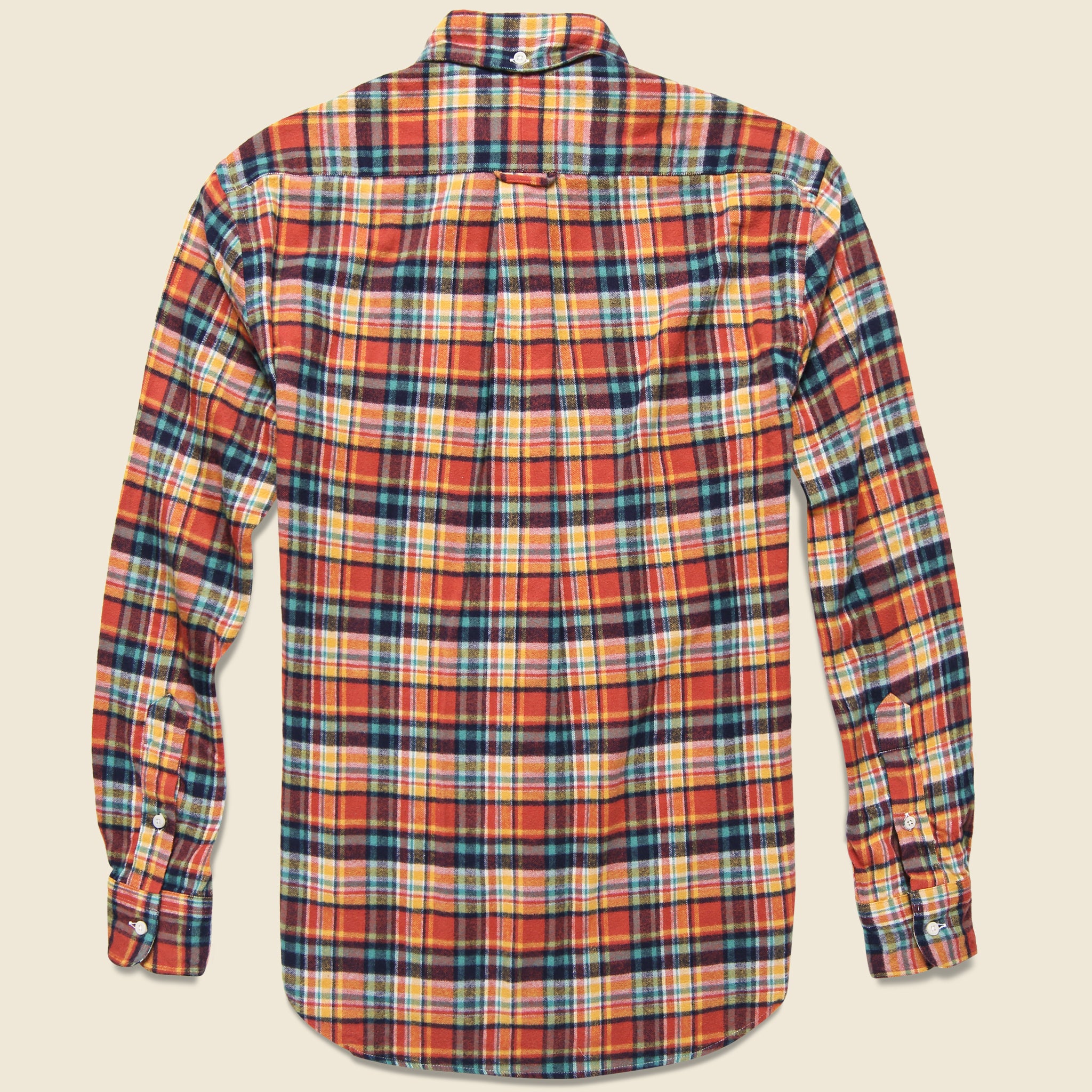 Plaid Flannel - Burnt Orange - Gitman Vintage - STAG Provisions - Tops - L/S Woven - Plaid