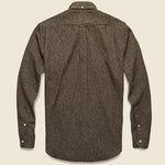 Cotton Tweed Shirt - Brown - Gitman Vintage - STAG Provisions - Tops - L/S Woven - Other Pattern