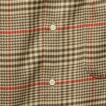 Houndstooth Tweed Shirt - Brown/Red - Gitman Vintage - STAG Provisions - Tops - L/S Woven - Plaid