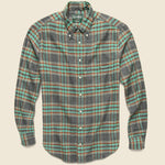 Soft Flannel - Teal/Blue - Gitman Vintage - STAG Provisions - Tops - L/S Woven - Plaid