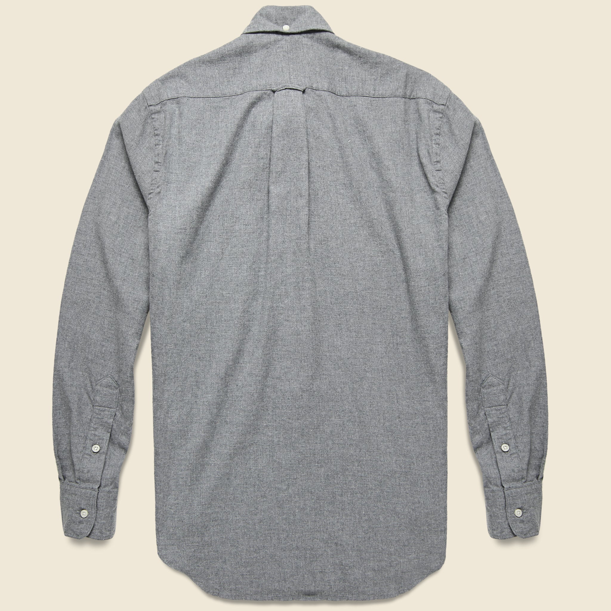 Deep in the Heart Embroidered Shirt - Grey - Gitman Vintage - STAG Provisions - Tops - L/S Woven - Other Pattern