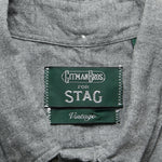Deep in the Heart Embroidered Shirt - Grey - Gitman Vintage - STAG Provisions - Tops - L/S Woven - Other Pattern