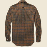 Cotton Tweed Flannel - Brown - Gitman Vintage - STAG Provisions - Tops - L/S Woven - Plaid