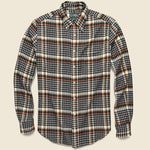 Country Plaid Flannel - Grey - Gitman Vintage - STAG Provisions - Tops - L/S Woven - Plaid