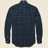 Archive Fluro Slub Flannel - Red - Gitman Vintage - STAG Provisions - Tops - L/S Woven - Plaid