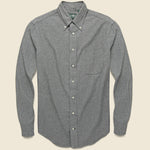 Classic Flannel - Grey - Gitman Vintage - STAG Provisions - Tops - L/S Woven - Solid