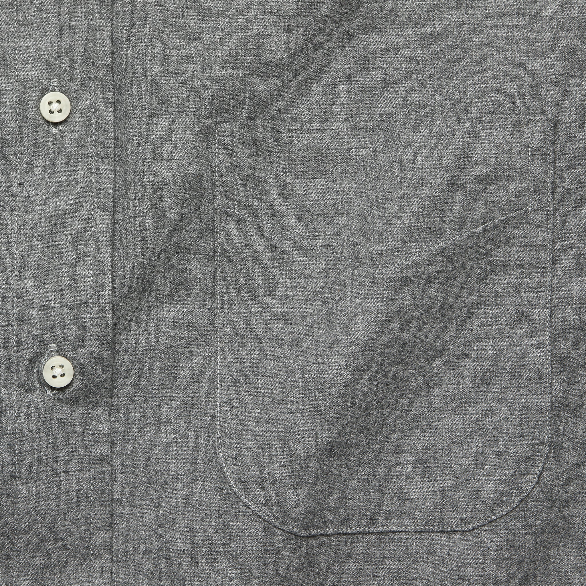 Classic Flannel - Grey - Gitman Vintage - STAG Provisions - Tops - L/S Woven - Solid
