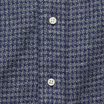 Brushed Houndstooth Flannel Shirt - Navy - Gitman Vintage - STAG Provisions - Tops - L/S Woven - Other Pattern