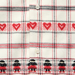 Swiss Miss Flannel JQ Shirt - Red/White/Black - Gitman Vintage - STAG Provisions - Tops - L/S Woven - Other Pattern