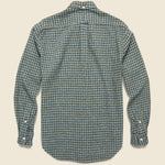 Winter Cotton Tweed Check Shirt - Blue/Yellow - Gitman Vintage - STAG Provisions - Tops - L/S Woven - Plaid