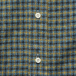 Winter Cotton Tweed Check Shirt - Blue/Yellow - Gitman Vintage - STAG Provisions - Tops - L/S Woven - Plaid