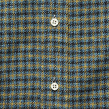 Winter Cotton Tweed Check Shirt - Blue/Yellow - Gitman Vintage - STAG Provisions - Tops - L/S Woven - Plaid