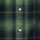 Melange Shaggy Flannel Shirt - Navy - Gitman Vintage - STAG Provisions - Tops - L/S Woven - Plaid