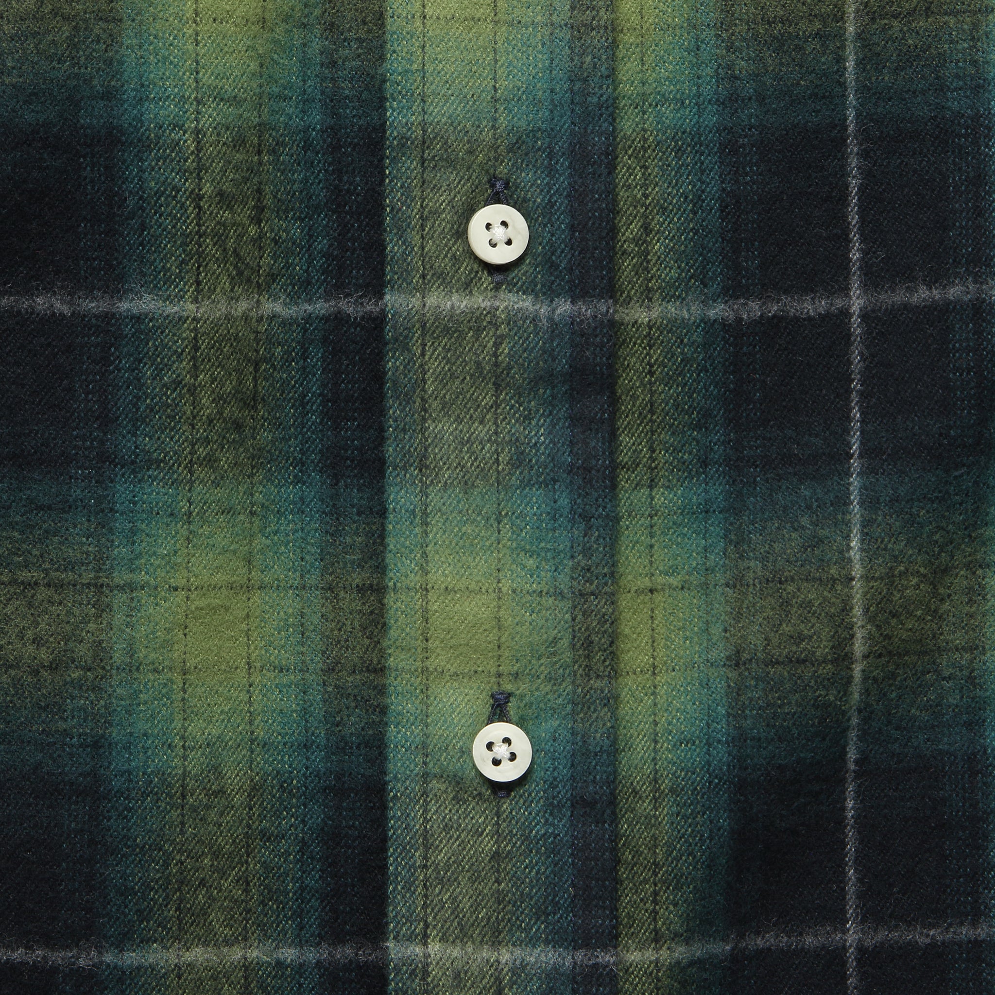 Melange Shaggy Flannel Shirt - Navy - Gitman Vintage - STAG Provisions - Tops - L/S Woven - Plaid