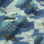 Fuji Crane Shirt - Navy - Gitman Vintage - STAG Provisions - Tops - S/S Woven - Other Pattern