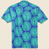 Here Comes The Sun Camp Shirt - Green/Blue - Gitman Vintage - STAG Provisions - Tops - S/S Woven - Other Pattern