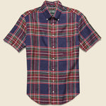 Archive Madras Oxford Shirt - Navy - Gitman Vintage - STAG Provisions - Tops - S/S Woven - Plaid