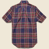 Archive Madras Oxford Shirt - Navy - Gitman Vintage - STAG Provisions - Tops - S/S Woven - Plaid