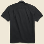Guayabera Seersucker Camp - Black - Gitman Vintage - STAG Provisions - Tops - S/S Woven - Other Pattern