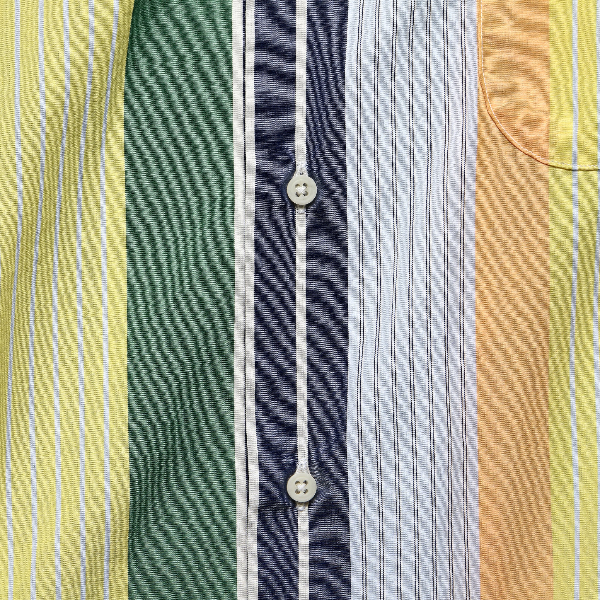 Awning Stripe Camp Shirt - Multi - Gitman Vintage - STAG Provisions - Tops - S/S Woven - Stripe