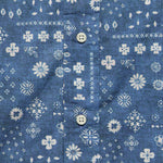 Bandana Print Shirt - Indigo - Gitman Vintage - STAG Provisions - Tops - S/S Woven - Other Pattern