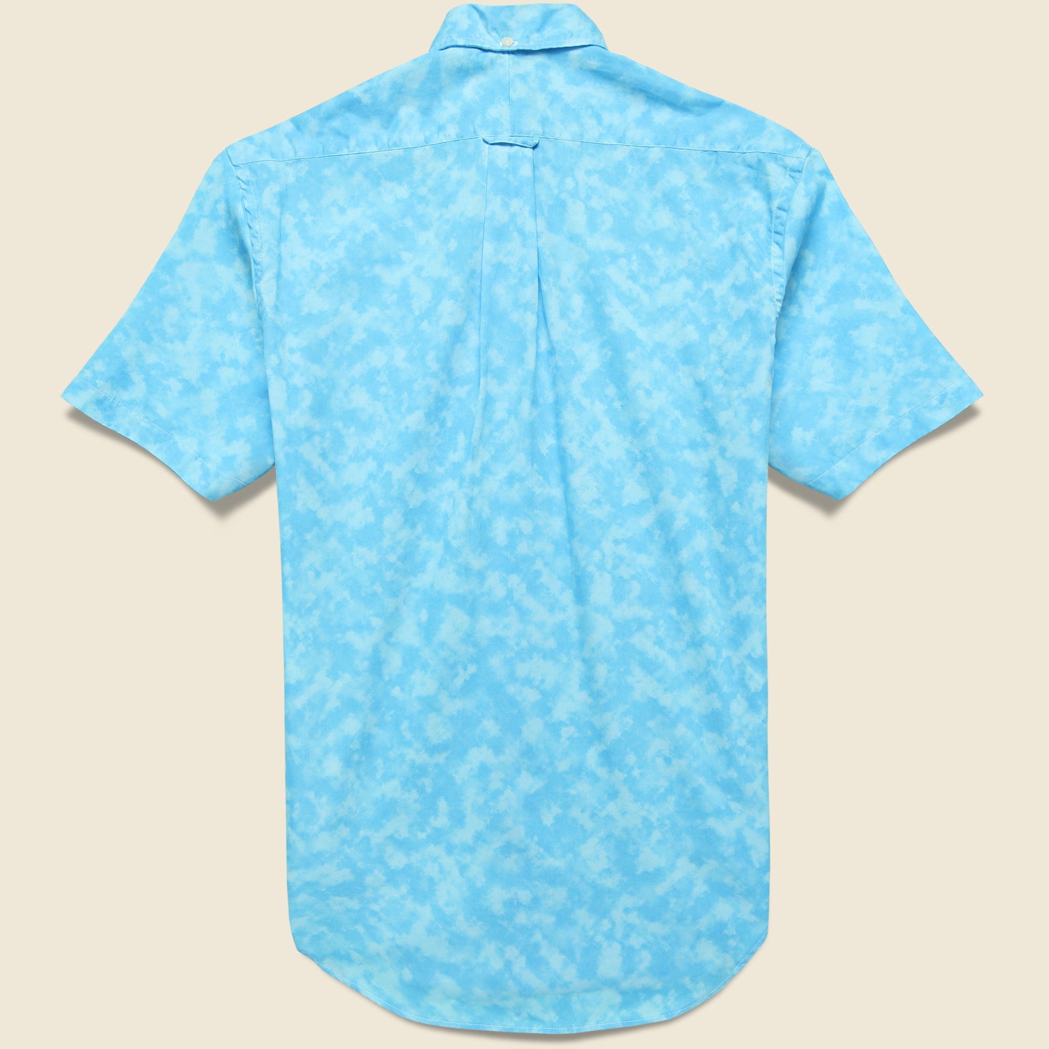 Tie Dye Oxford - Blue - Gitman Vintage - STAG Provisions - Tops - S/S Woven - Other Pattern