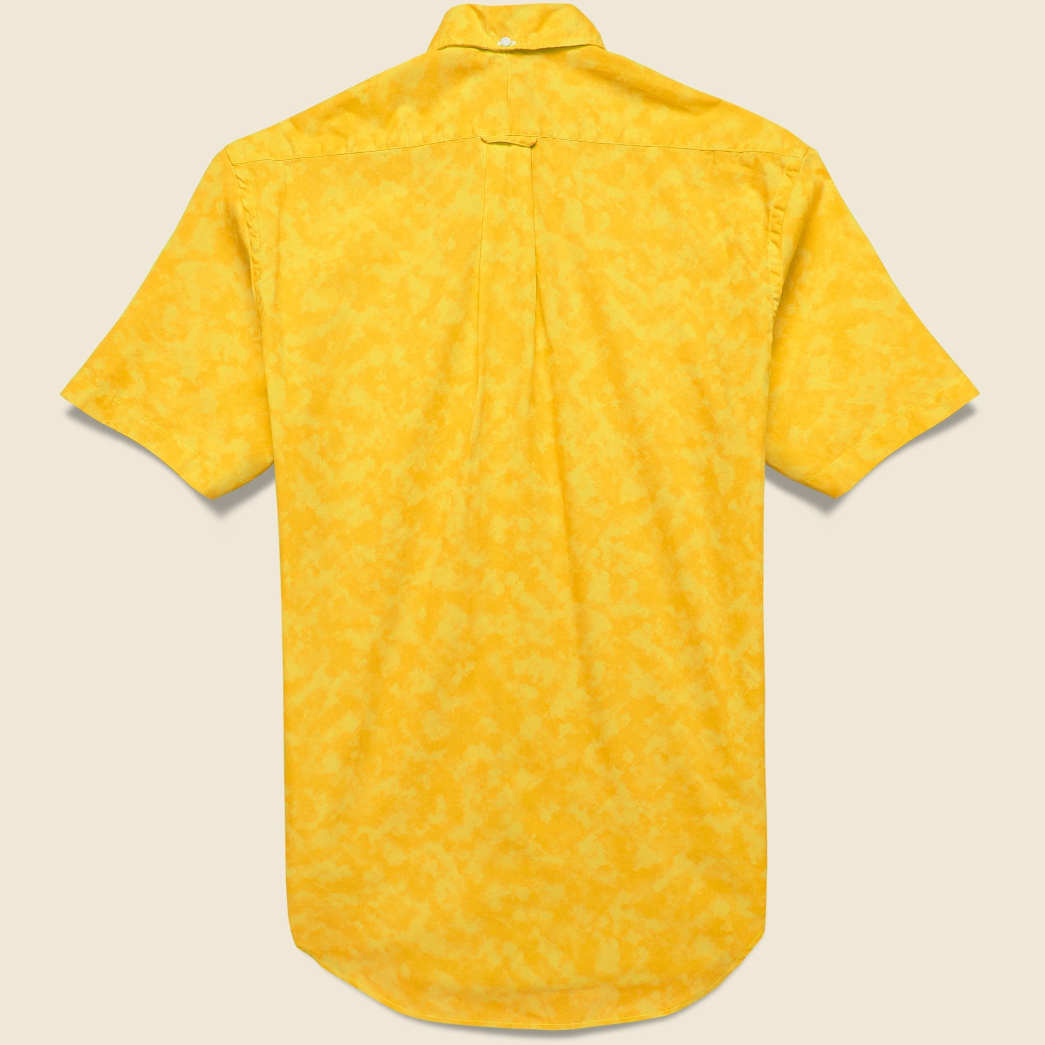 Tie Dye Oxford - Yellow - Gitman Vintage - STAG Provisions - Tops - S/S Woven - Other Pattern